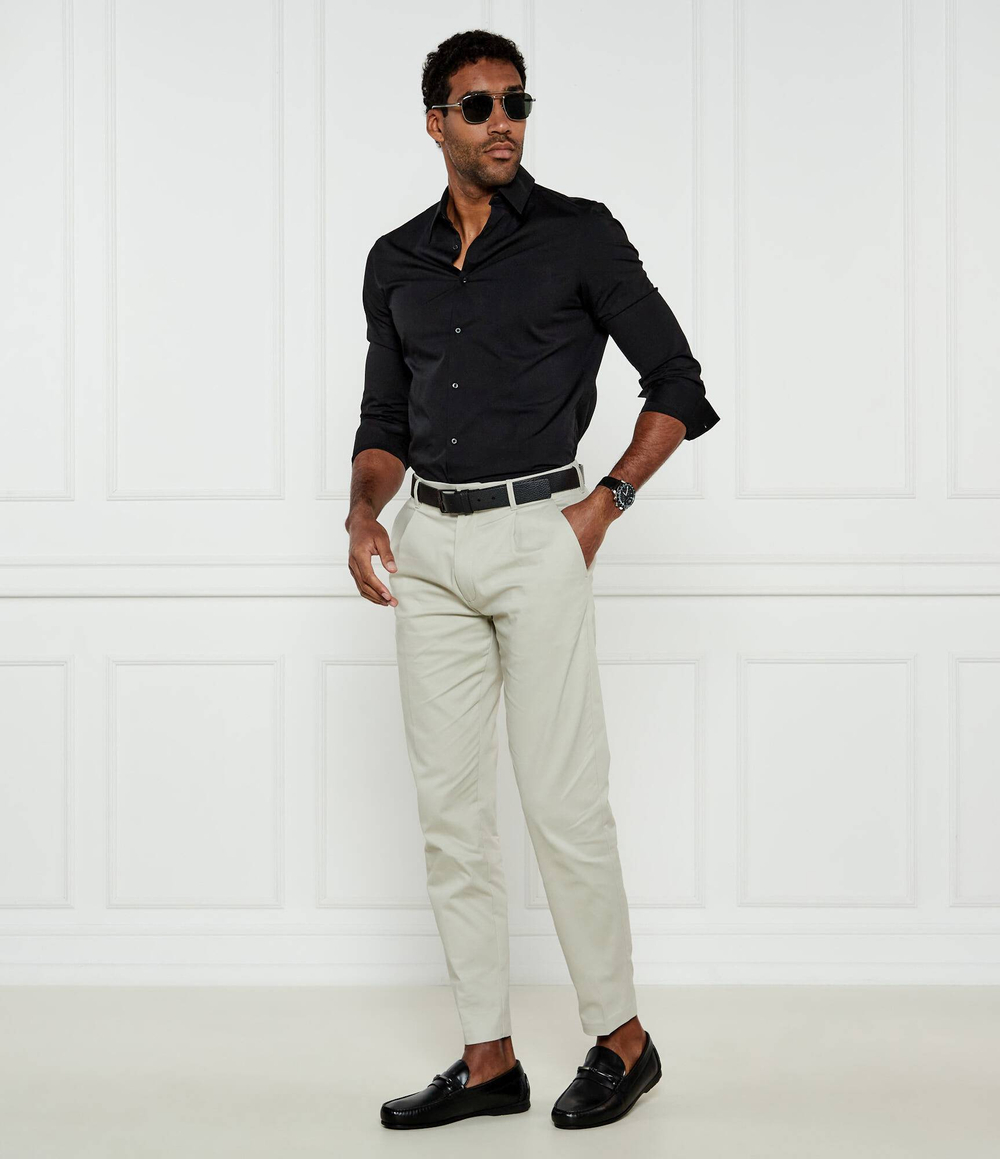 Кожаные мокасины DRIVER Calvin Klein - черный(HM0HM01701)