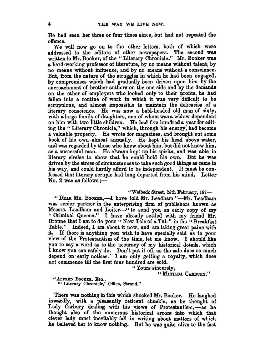 The way we live now. Vol. 1 | Trollope Anthony