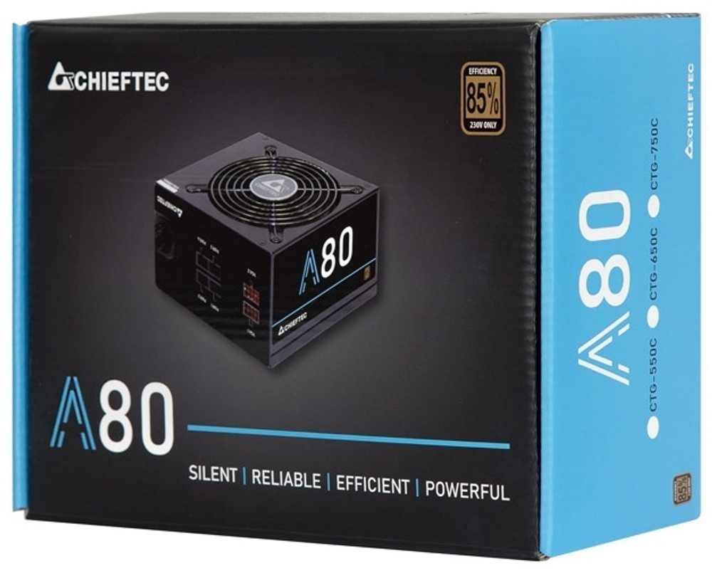 Блок питания Chieftec A-80 CTG-650C 650W