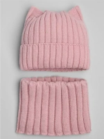 Шапка для девочки зимняя и снуд