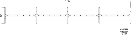 П-Рама для качелей с 8-ю сиденьями, антрацит