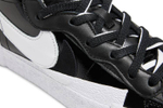 Кроссовки Sacai X Nike Blazer Low Black Patent Leather