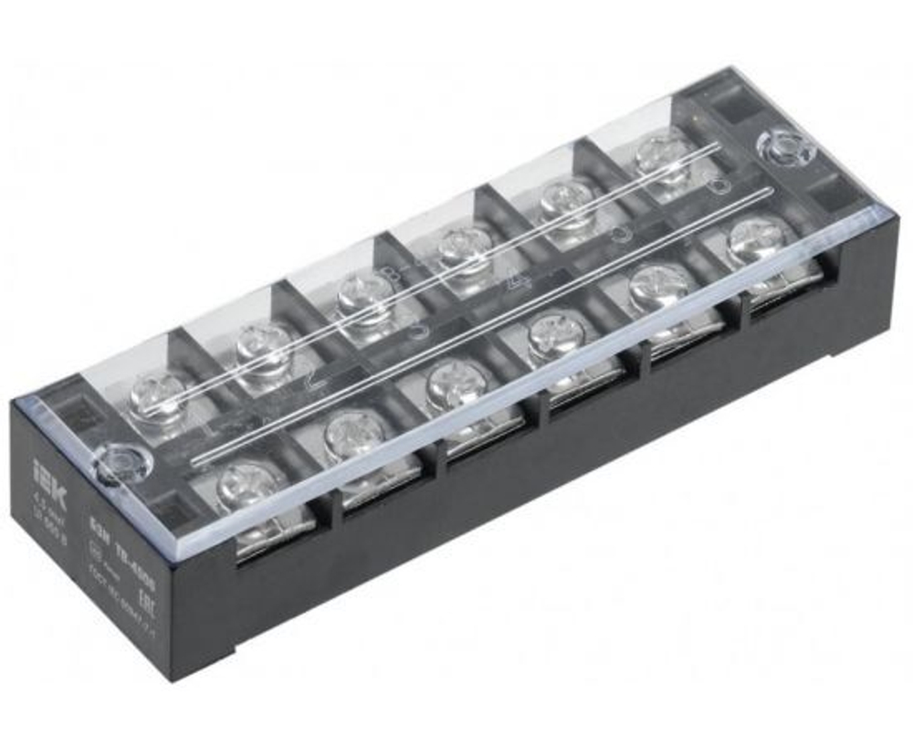 Блок зажимов БЗН ТВ-4506 4,5 мм2 45A 6 пар IEK