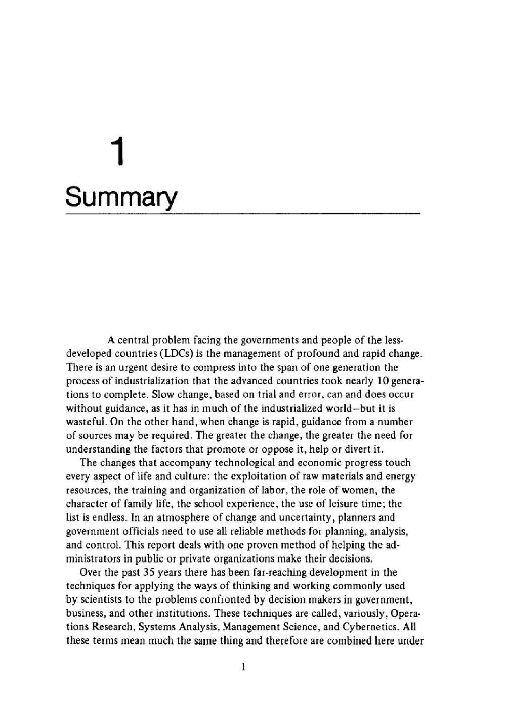 Systems analysis and operations research | National Research Council