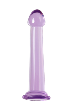 Нереалистичный фаллоимитатор Jelly Dildo S Toyfa Basic, TPE, фиолетовый, 15,5 см