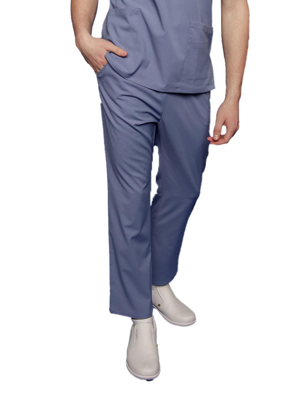 Брюки медицинские женские Pulse R122 с эластичным поясом, коралловый, 50