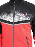 Куртка разминочная KV+ PREMIUM black\red, унисекс, 23V145.3