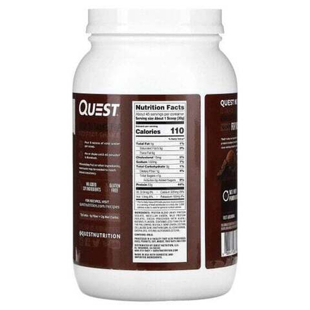 Сывороточный протеин Quest Nutrition, Протеиновый порошок, шоколадный молочный коктейль, 1,36 кг (3 фунта)