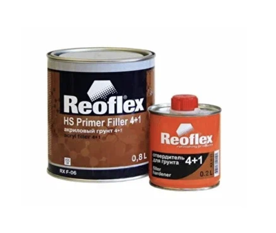 Reoflex 2К акриловая эмаль 4+1 белая 202 (0,8+0,2)