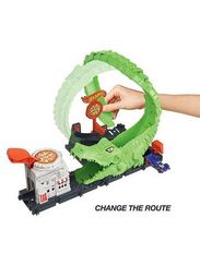 Игровой набор Hot Wheels City Атака аллигатора HKX39