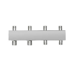 Распределительный коллектор из нержавеющей стали 3 (2+1) отопительных контура WARME WKS60.S (до 60 кВт)