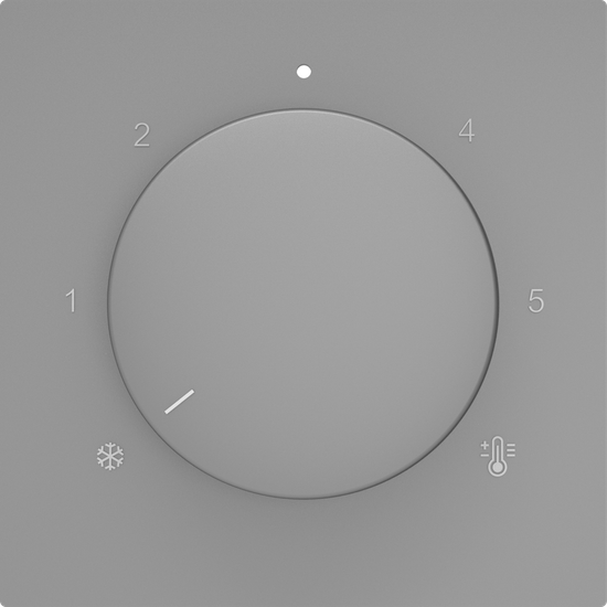 Накладка для регулятора тёплого пола DB23100,  сталь,  серия A07