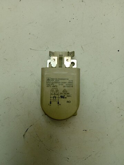 WFC1662OE кт8 Сетевой фильтр для стиральных машин Siemens Bosch 181928 б/у