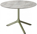 Столик ламинированный кофейный Scab Design Tripe, оливковый, каменный