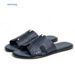 Шлепанцы Hermes из кожи крокодила, арт. 718709