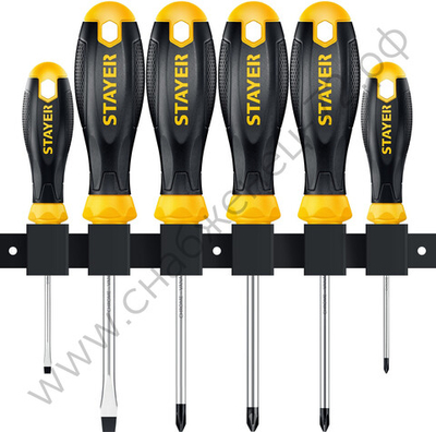 STAYER Hercules 6 предм., Набор отверток (25055-H6)