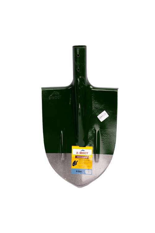 ЛОПАТА ШТЫКОВАЯ СТАЛЬНАЯ 900ГР ЗЕЛЕНЫЙ