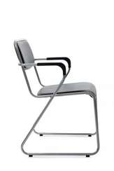 Кресло Nix Plus RCH OMKL-03 Черный/Металл окрашенный Хром