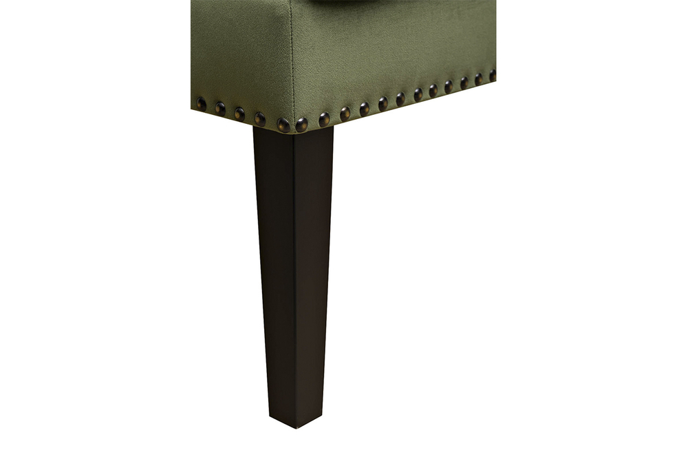 Кресло с подушкой 74х84х104см Garda Decor Rimini Colton 008-ZEL зеленое