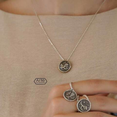 Серебряный кулон с малахитом Arte Esh 20220403 Иран