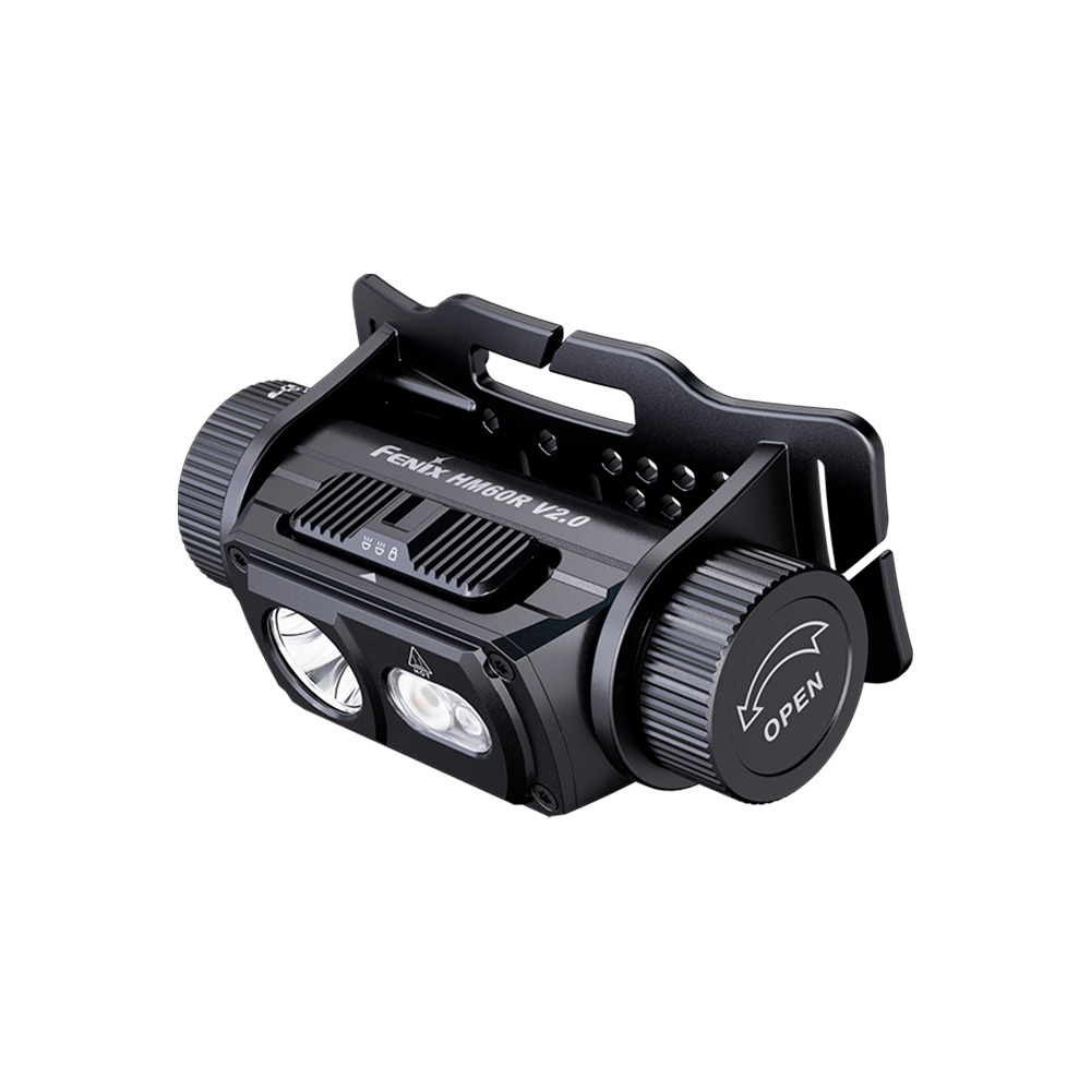 Фонарь светодиодный налобный Fenix HM60RV20, 1600 лм, аккумулятор
