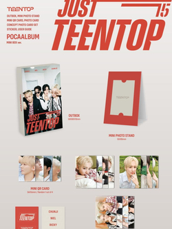 Альбом TEEN TOP - JUST 15, JUST TEEN TOP Mini Album POCAALBUM MINI BOX Version