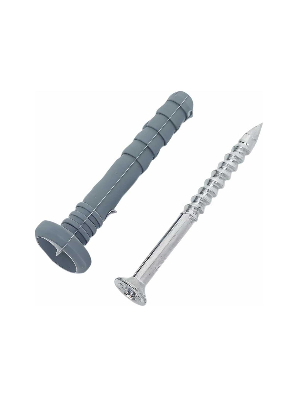 Дюбель-гвоздь Gigant 6x40 грибовидная манжета полипропилен 2000 шт 123858