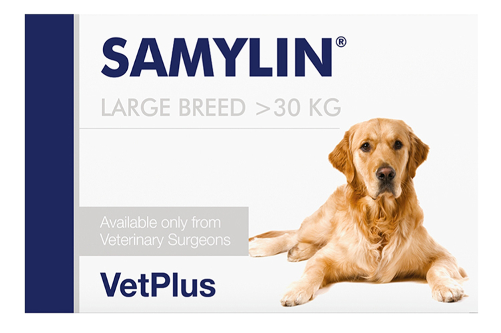 VetPlus Samylin - Самилин для крупных пород собак, таблетки