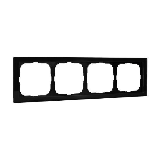 Рамка 4-м ArtGallery Pure органич. стекло черн. SE GAL321004