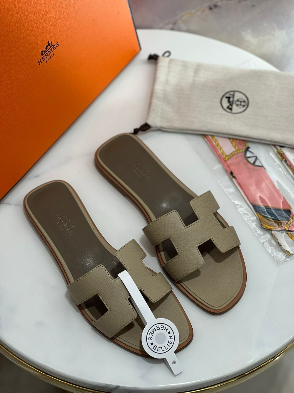 Шлепанцы Hermès