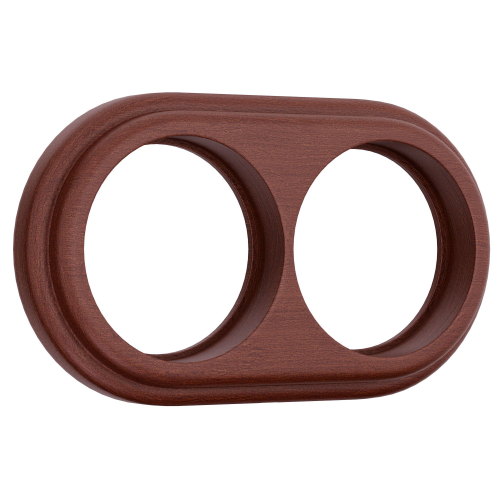 Рамка на 2 поста итальянский орех W0025225