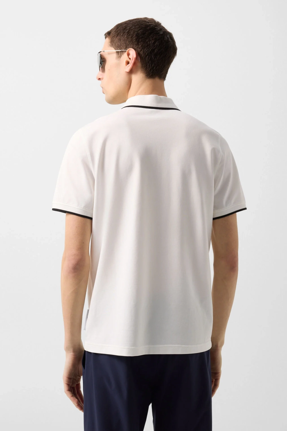 Рубашка-поло BOGNER TIMO-10 в белом цвете