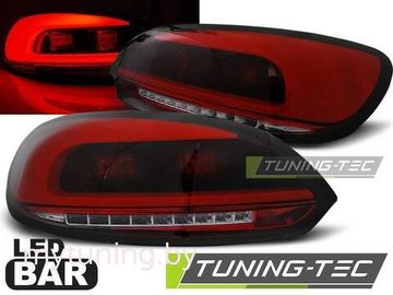 Задние фонари VW Scirocco 3 red smoke led bar
