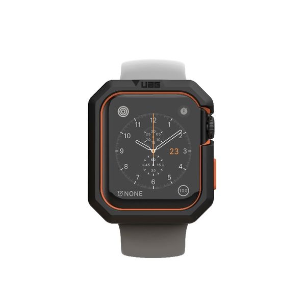 Чехол UAG Civilian Watch Case для Apple Watch 44/42 черно/оранжевый (Black/Orange)