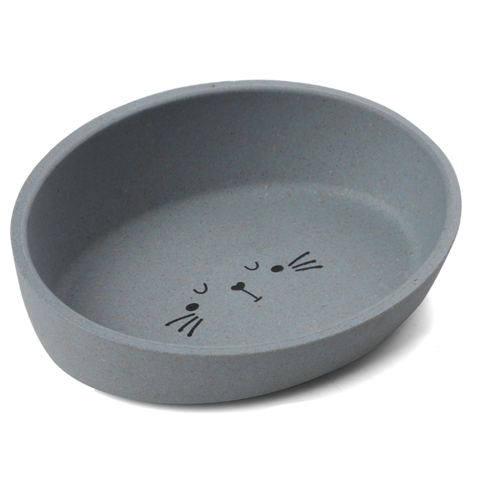 Миска из бамбука на резинке "кошечка", 0,24л, серия natural, triol