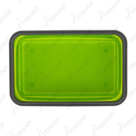 Контейнер силиконовый складной 1000мл с ловилкой (PR-FH049) PR