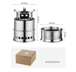 Походный кухонный набор из щепочницы и чайника 1,2 л