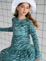 Платье для девочки с длинным рукавом