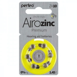 Элемент питания Perfeo ZA-10 BL/6 для слуховых аппаратов (комплект 6 шт)