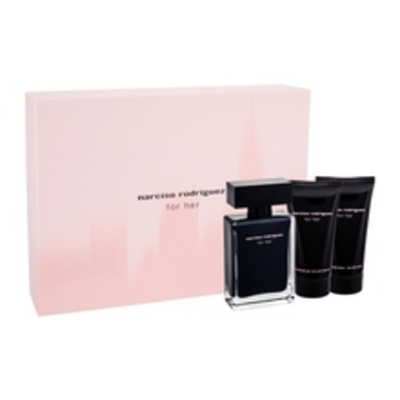 Narciso Rodriguez for Her Gift Set EDT 50 ml, Body Lotion 50 ml and Shower Gel 50 ml 50ml