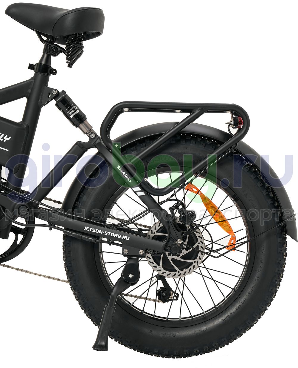 Электровелосипед Jetson GRIZZLY 1200w (48v15ah) - Чёрный фото №18