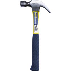 Молоток Tramontina MASTER 40705/220 с изогнутым гвоздодером 29 мм, 570 г прорезиненная рукоятка 325 мм