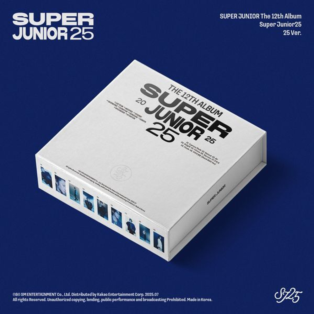 Альбом SUPER JUNIOR - Super Junior25 [25 ver.]