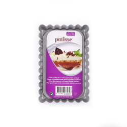 Форма для выпечки со съемным дном Patisse Silver 13х8х2 см