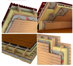 Пароизоляционная пленка пароизоляция Ондутис Смарт Б (Ondutiss Smart B), 70 м2, универсальная для кровли и стен с клеящей полосой