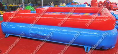 Интерактивная надувная игра "Твистер" 5*5*0.5 м, с постоянной подкачкой