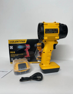 Мощный турбовентилятор с турбонаддувом для быстрого охлаждения и очистки, F018 VIOLENT FAN, желтый, TG (1 шт.)