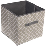 Короб - органайзер складной для хранения вещей «ЛОККИ», цвет бежевый, 31*31*31см