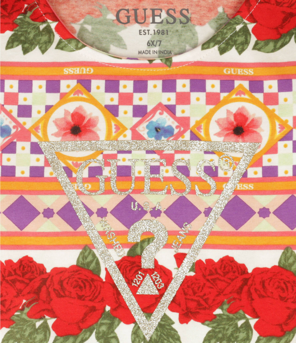 футболка Guess - разноцветная(K3GI05 K6YW3)