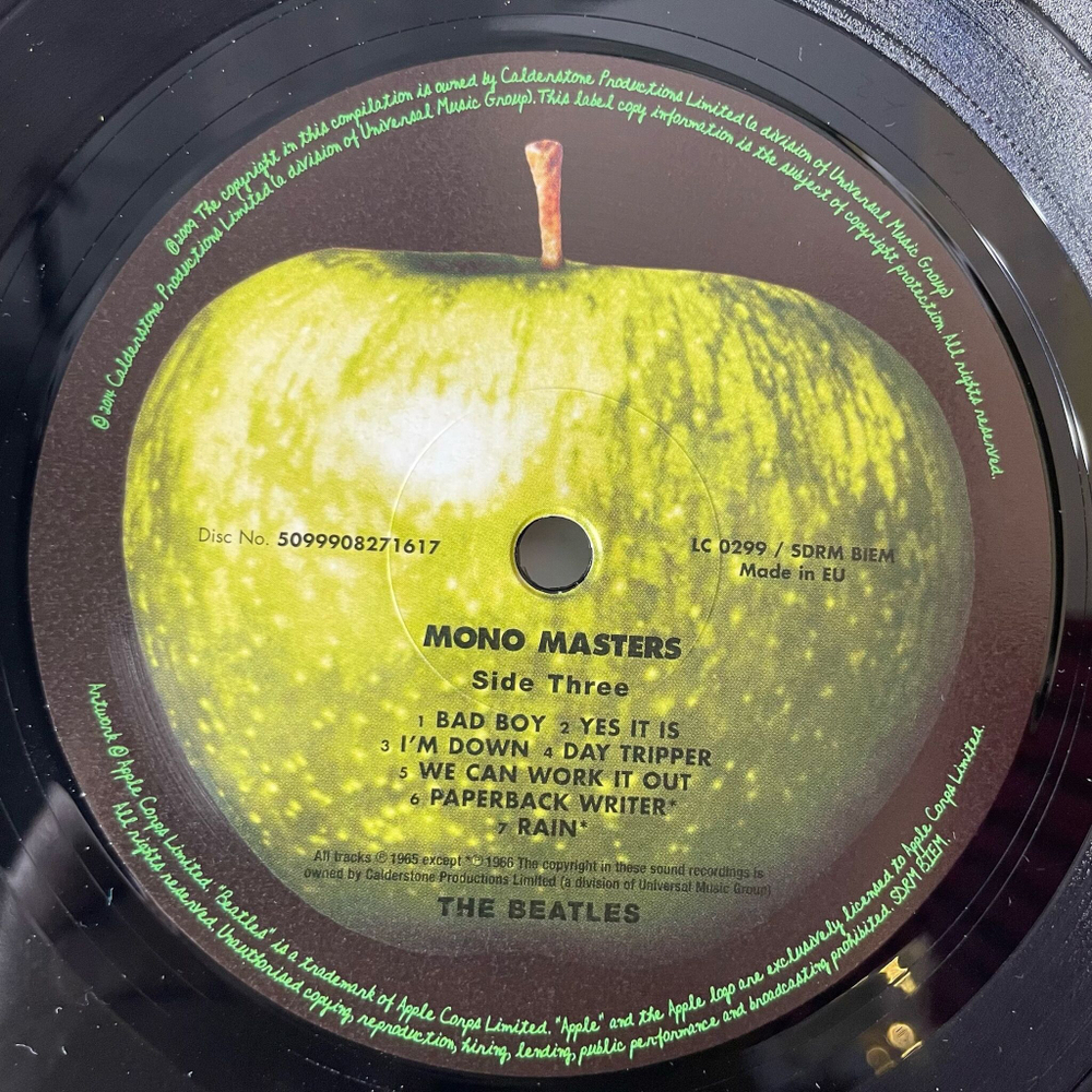 Виниловая пластинка LP The Beatles Mono Masters (EU 2014)